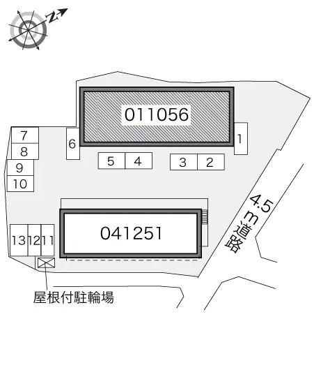 ★手数料０円★相模原市中央区宮下本町３丁目　月極駐車場（LP）